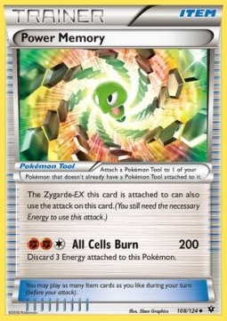 Power Memory Pokemon card from Fates Collide