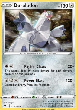 Duraludon Pokemon card from Vivid Voltage