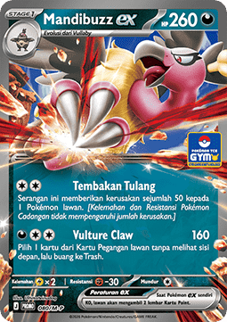 Mandibuzz ex (M-P/ID 080) M-P Indonesian Promos ID