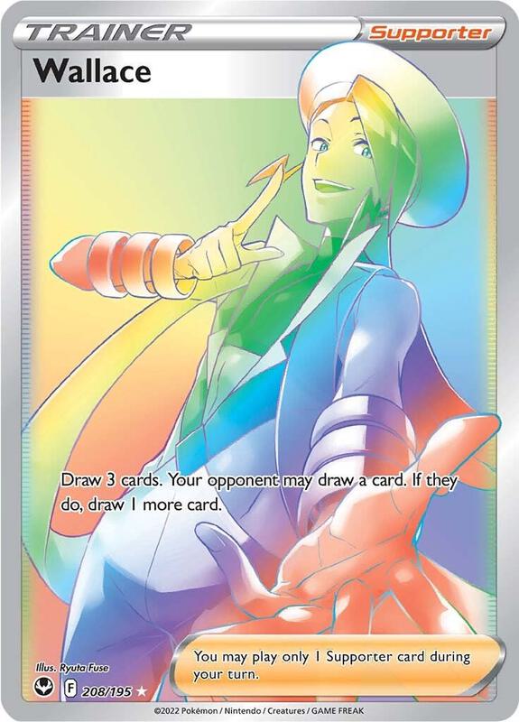 Wallace (Secret) Pokemon card from SWSH12: Silver Tempest