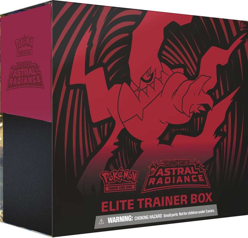 Astral Radiance Elite Trainer Box Pokemon card from SWSH10: Astral Radiance