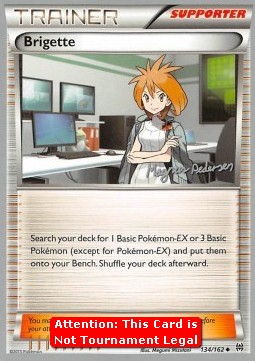 Brigette Pokemon card from BREAKthrough