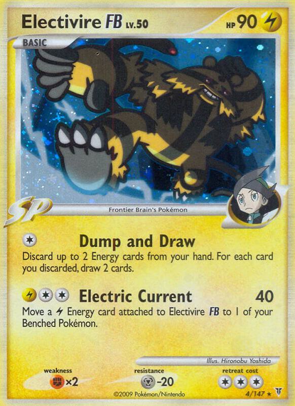 Electivire FB Pokemon card from Supreme Victors