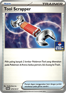 Tool Scrapper (SV-P/ID 279) Scarlet & Violet Indonesian Promos #279