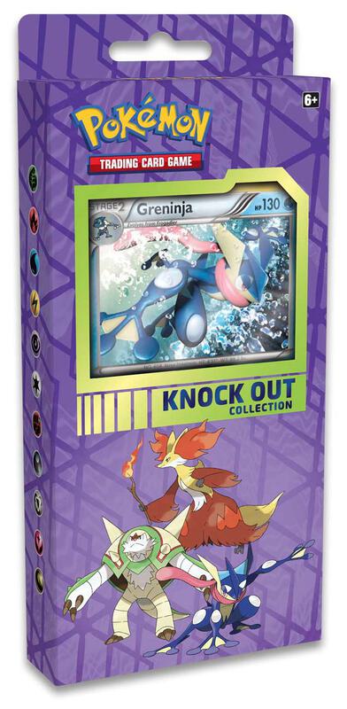 Knock Out Collection [Chesnaught, Delphox, Greninja] Pokemon card from TCG: Tempest