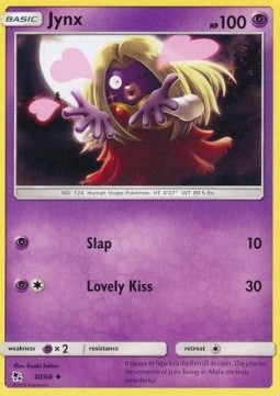 Jynx Pokemon card from Hidden Fates
