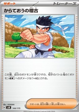 Black Belt's Training Pokemon card from Generations Start Decks