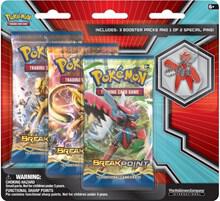BREAKpoint Collector Pin 3 Pack Blister [Mega Scizor] Pokemon card from XY - BREAKpoint