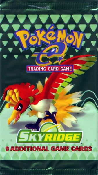 Skyridge Booster Pack Pokemon card from Skyridge