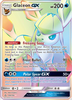 Glaceon GX (Holo)