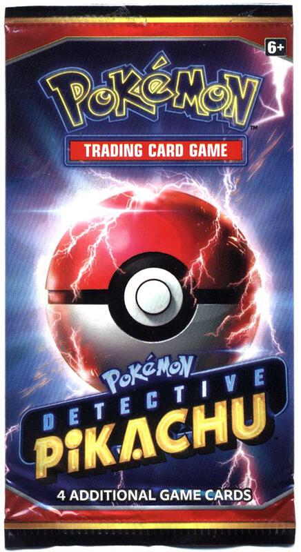 Detective Pikachu Booster Pack Pokemon card from Detective Pikachu