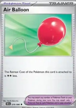 Air Balloon Pokemon card from Black Bolt