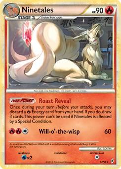 Ninetales Pokemon card from Deck Exclusives