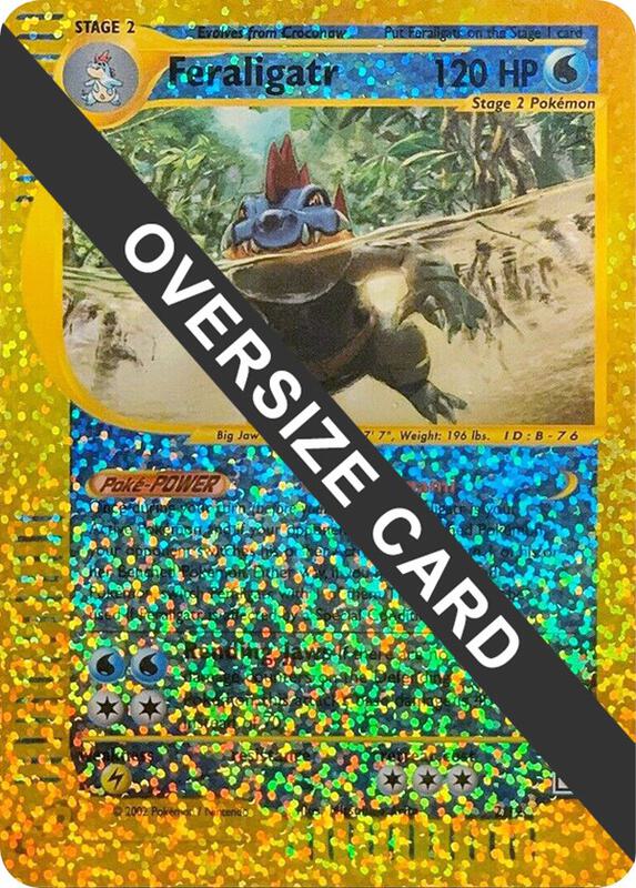 Feraligatr Pokemon card from Jumbo Cards