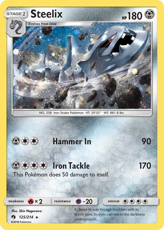 Steelix Pokemon card from Blister Exclusives