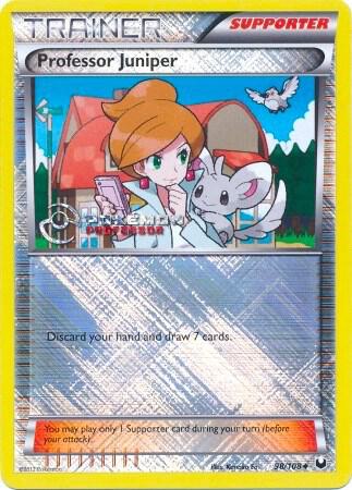 Professor Juniper Pokemon card from Professor Program Promos