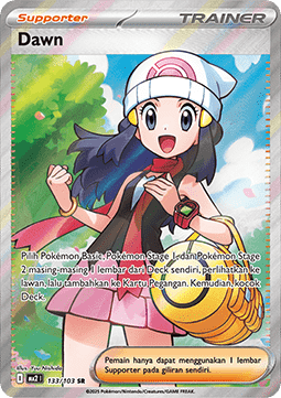 Dawn Pokemon card from Indigo Flame