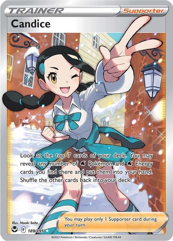 Candice (Full Art) Pokemon card from SWSH12: Silver Tempest