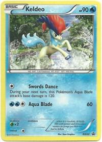 Keldeo - BW60 (Tinsel Holo) Pokemon card from Black and White Promos