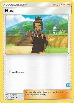 Hau (23) (Alolan Ninetales Half-Deck) Pokemon card from SM Trainer Kit: Alolan Sandslash & Alolan Ninetales
