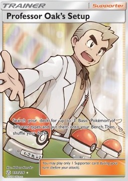 Professor Oak's Setup (Holo)