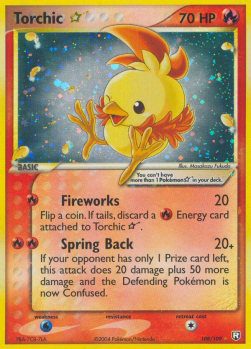 Torchic Gold Star
