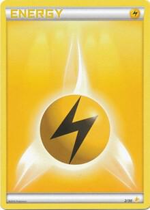 Lightning Energy (6) Pokemon card from XY Trainer Kit: Pikachu Libre & Suicune