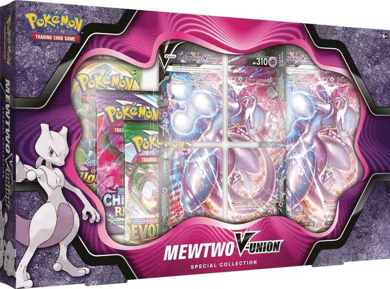 Mewtwo V-UNION Special Collection Pokemon card from SWSH07: Evolving