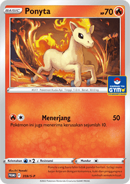 Ponyta (S-P/ID 359) Sword & Shield Indonesian Promos ID