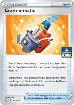 Cram-o-matic (S-P/ID 110) Sword & Shield Indonesian Promos ID