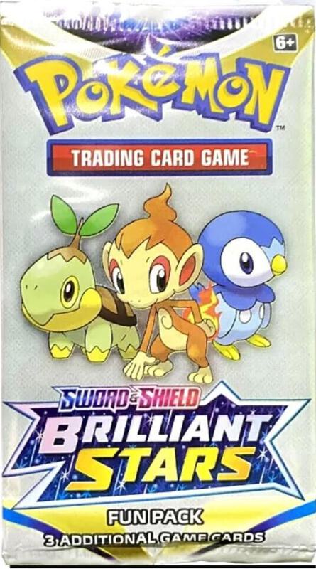 Brilliant Stars Fun Pack Pokemon card from SWSH09: Brilliant