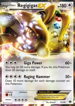 Regigigas EX (Holo)