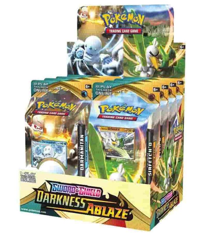 Darkness Ablaze Theme Deck Display Pokemon card from SWSH03: Darkness
