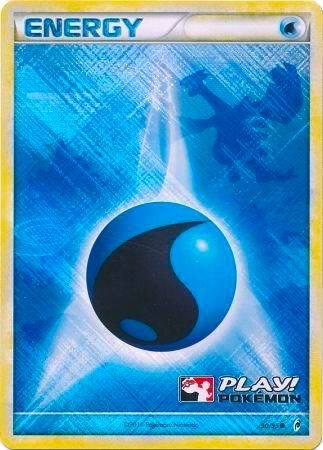 Water Energy Pokemon card from League & Championship Cards