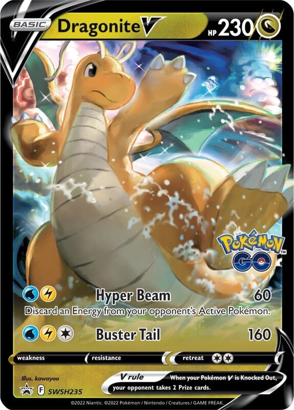 Dragonite V - SWSH235 Pokemon card from SWSH: Sword & Shield Promo Cards