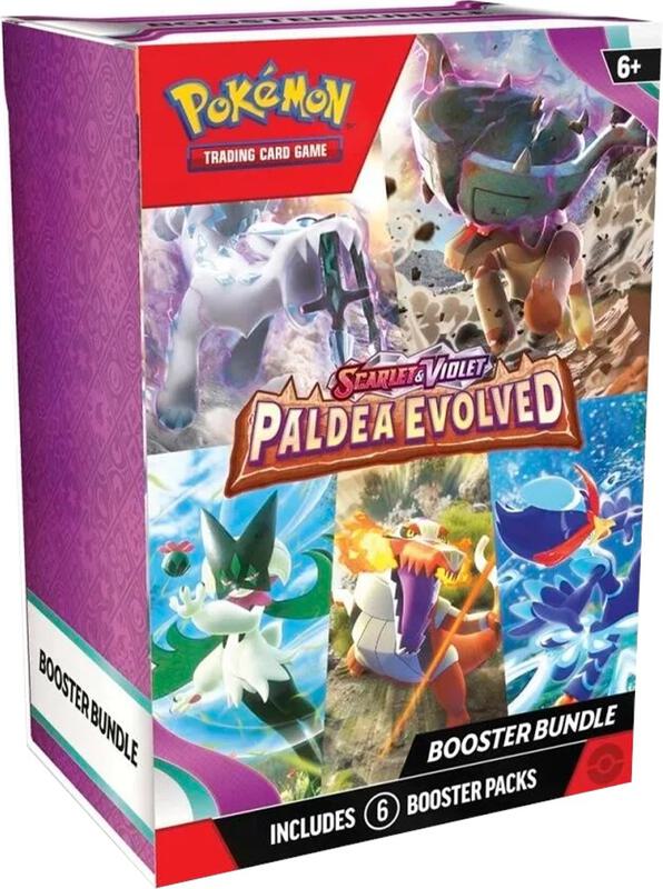 Paldea Evolved Booster Bundle Pokemon card from SV02: Paldea Evolved