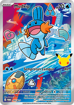 Mudkip (M-P/ID 145) M-P Indonesian Promos ID
