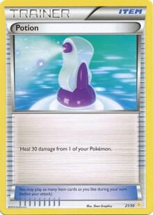 Potion (21 - Pikachu Libre Deck) Pokemon card from XY Trainer Kit: Pikachu Libre & Suicune