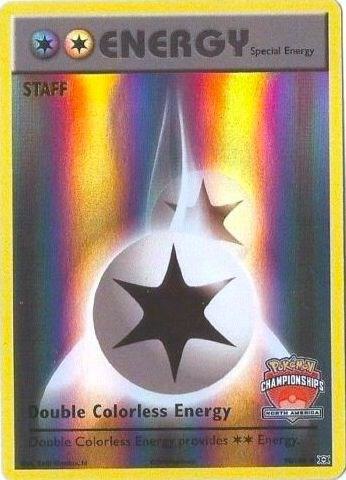Double Colorless Energy Pokemon card from League & Championship Cards