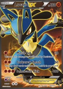 Lucario EX (Holo)