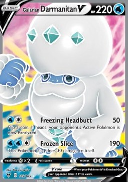 Galarian Darmanitan V (Holo)