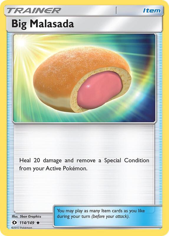 Big Malasada Pokemon card from SM Base Set