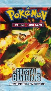 Crystal Guardians Booster Pack Pokemon card from Crystal Guardians