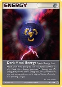 Dark Metal Energy Pokemon card from Holon Phantoms