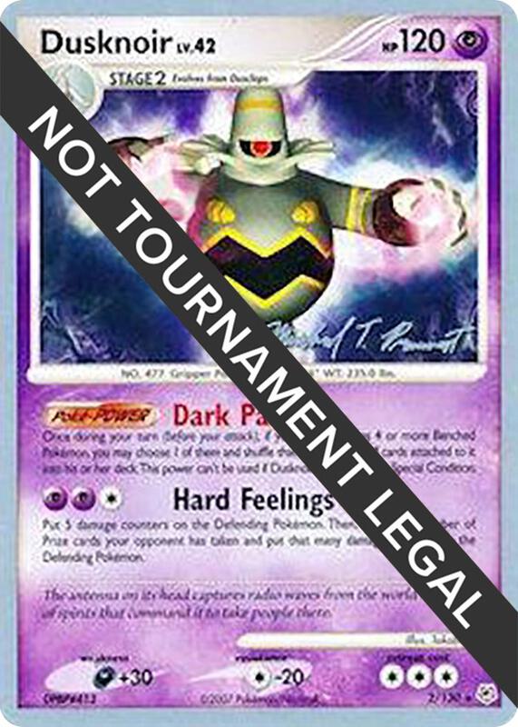 Dusknoir - 2010 (Michael Pramawat) Pokemon card from World Championship Decks