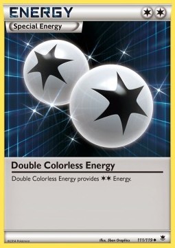 Double Colorless Energy Pokemon card from Phantom Forces