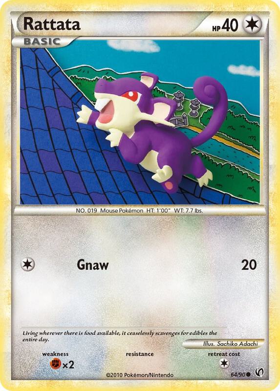 Rattata Pokemon card from Undaunted