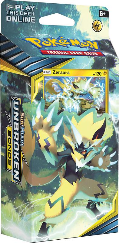 Unbroken Bonds Lightning Loop Theme Deck - [Zeraora] Pokemon card from SM - Unbroken Bonds
