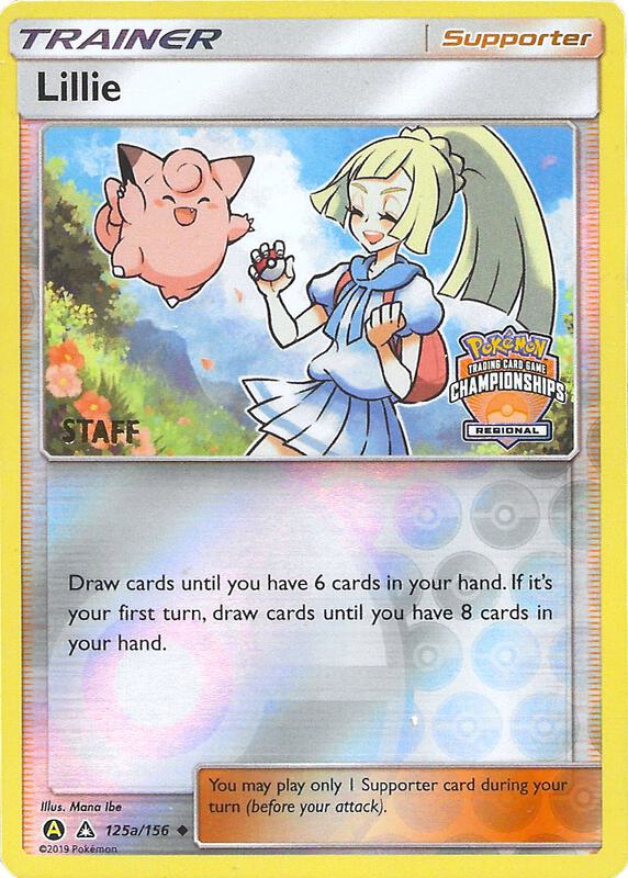Lillie - 215a/156 (Regional Championships) [Staff] Pokemon card from League & Championship Cards