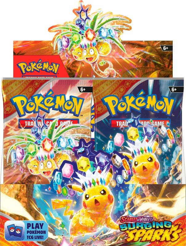 Surging Sparks Booster Box Pokemon card from SV08: Surging Sparks